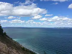 Lake Michigan from Pyramid Point