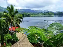 Lake Sebu, as seen from Punta Isla