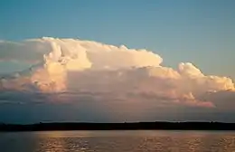 A sunset over Lake Vermilion