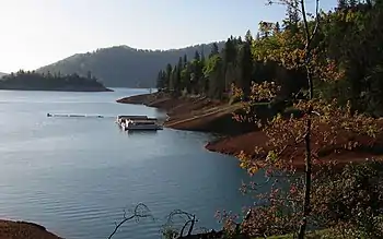 Lake from the shoreline