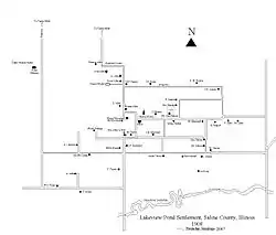 Map of Lakeview circa 1908.