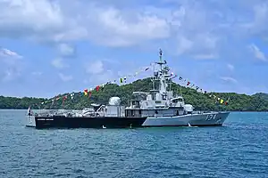 KD Laksamana Hang Nadim (F134) in Langkawi, 2023.