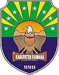 Coat of arms of Kaimana Regency