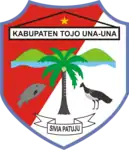 Coat of arms of Tojo Una-Una Regency