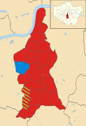 2014 results map