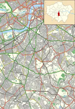 Kennington is located in London Borough of Lambeth