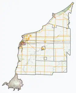 Sarnia is located in Lambton County