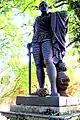 Egmont's statue in the Egmont park in Zottegem