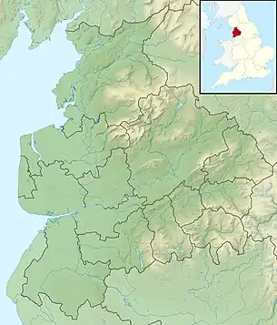 Noyna Hill is located in Lancashire