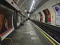 Eastbound platform