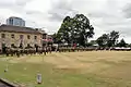 1/15th Royal NSW Lancers on parade at Lancer Barracks, Parramatta