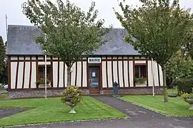 The town hall in Landes-Vieilles-et-Neuves