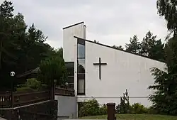 View of the village church