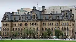 The Office of the Prime Minister and Privy Council Building viewed from the front