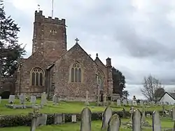 Church from churchyard