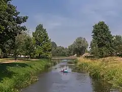 near Moergestel, brook: de Reusel