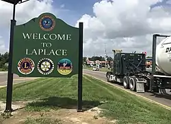 U.S. Highway 61 (Airline Highway) at U.S. Highway 51 intersection in LaPlace