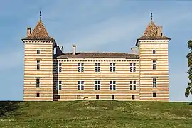 The chateau in Laréole