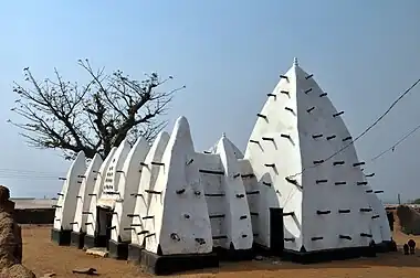 Image 12Larabanga MosquePhotograph: Sathyan VelumaniThe Larabanga Mosque was built in the Sudanese architectural style in the village of Larabanga, Ghana. It is the oldest mosque in the country and one of the oldest in West Africa, and has been called the "Mecca of West Africa". It has undergone restoration several times since it was founded. The World Monuments Fund has contributed substantially to its restoration, and lists it as one of the 100 most endangered sites.More selected pictures