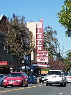 Lark Theater on Magnolia St., Larkspur