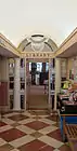 entrance to Larkspur Library in city hall, Larkspur