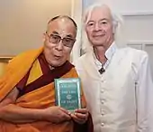 Lars Muhl with Dalai Lama in 2015