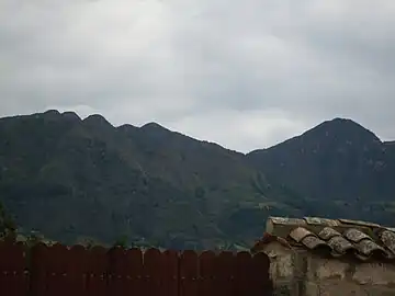 Las Tres Viejas (left) and Cerro de Covandonga (right)