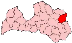 Location of Balvi