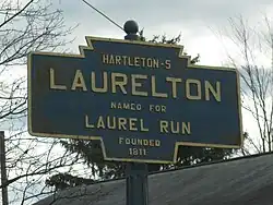 Official logo of Laurelton, Pennsylvania