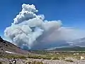 Lava Fire on July 5, 2021