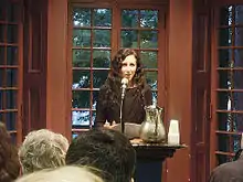 Laynie Browne reading at Kelly Writers House, University of Pennsylvania