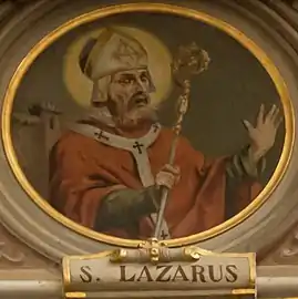 St. Lazarus of Milan, Archbishop of Milan.