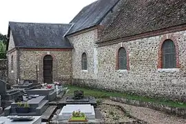 The church in Le Boulay-Morin