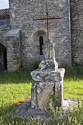 The calvary in the church grounds