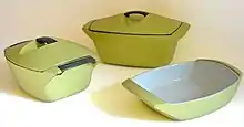 Vintage casseroles by Raymond Loewy