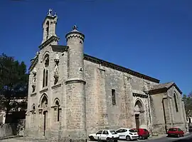 The church of Sainte-Catherine