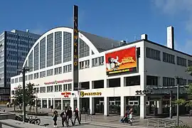 Tennispalatsi, one of the major Finnkino multiplex movie theatre places, in Helsinki, Finland