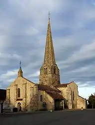 The church in Le Theil