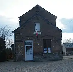 The town hall in Le Translay