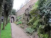 Grotto on the western side