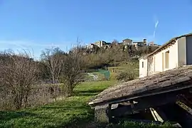 The village of La Roche-sur-Grane