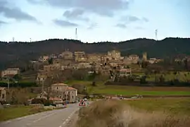 A general view of Saint-Vincent-de-Barrès