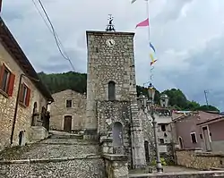 Tower of the church of S. Martino in Agne.