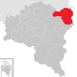 Location in the district