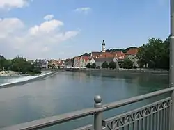 The Lech in Landsberg