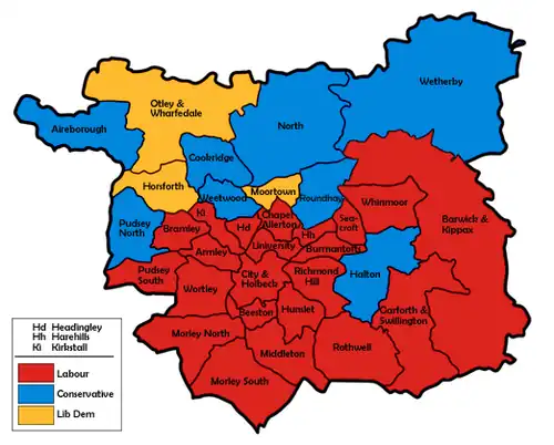 1991 results map