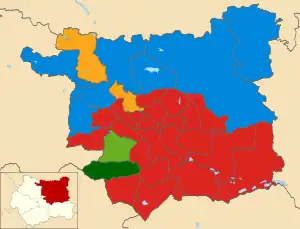 2015 results map