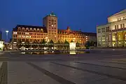 Kroch-Hochhaus, Leipzig's first highrise building (build in 1927/28)