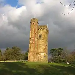 Image 13Leith Hill Tower, peak of the Greensand Ridge (from Portal:Surrey/Selected pictures)