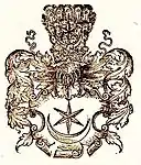 Leliwa in the armorial of Okolski, 1641